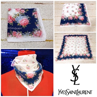 🧣: YSL Handkerchief , Neckwear แท้💯%