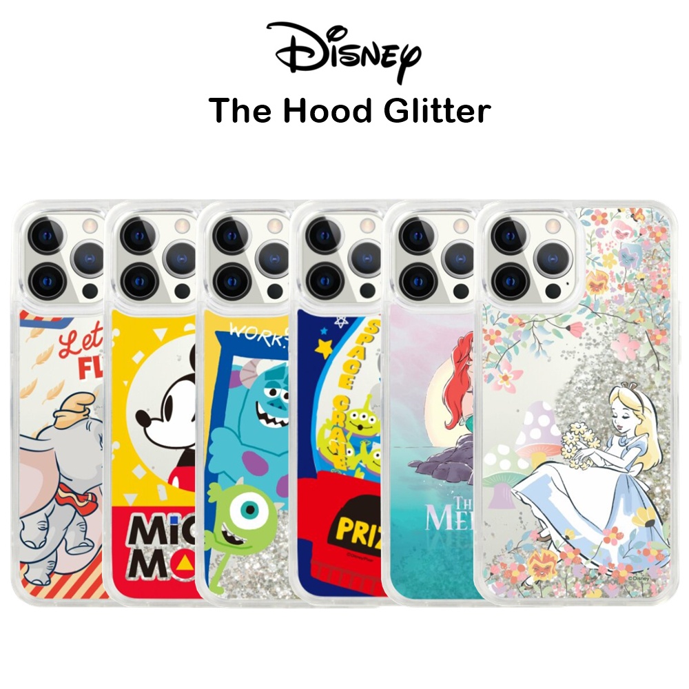 disney-amp-pixar-the-hood-glitter-เคสกันกระแทกลิขสิทธิ์แท้เกรดพรีเมี่ยม-เคสสำหรับ-iphone-13pro-13promax-ของแท้100