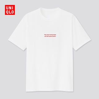 เสื้อยืด พิมพ์ลาย UNIQLO LINE Friends Friends 435136