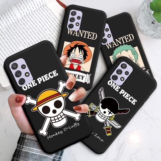 For Samsung Galaxy A72 A52 A71 5G A32 4G S21 Plus Ultra S21 5G อะนิเมะน่ารัก One-Piece Luffy Zoro สำหรับชายหญิง Softcase Original Soft ซิลิโคนเหลวเต็มรูปแบบเคสโทรศัพท์กันกระแทก