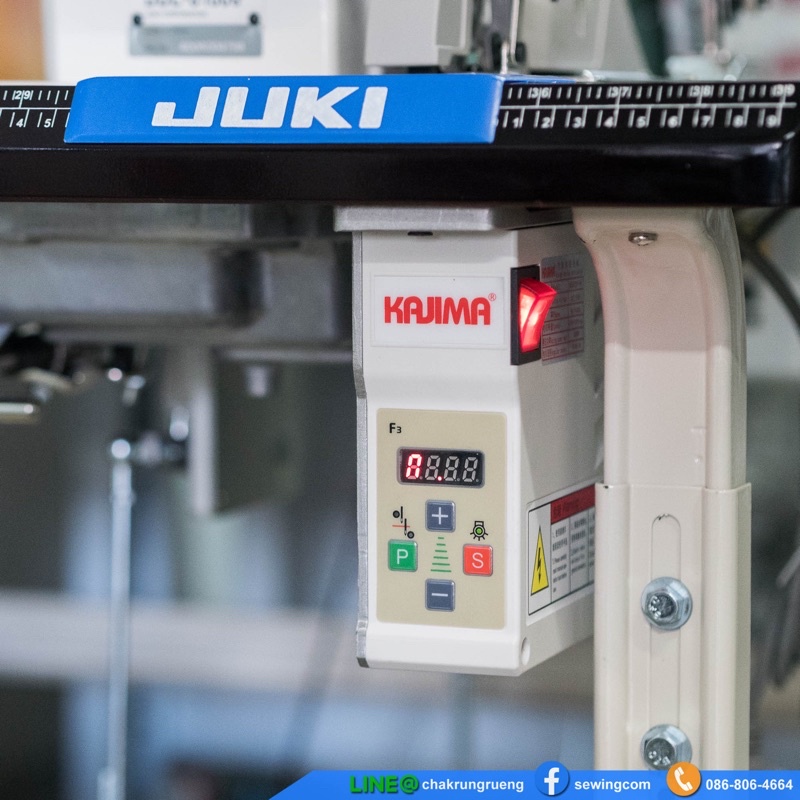 ภาพสินค้าจักรอุตสาหกรรม JUKI DDL-8100e เสียงเงียบ ประหยัดไฟ ของแถมพร้อมใช้ จากร้าน chakrungrueng บน Shopee ภาพที่ 8