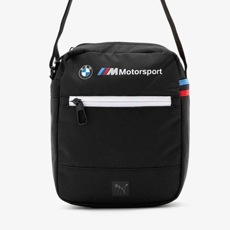 puma-bmw-motorsport-กระเป๋าสะพายไหล่-แบบพกพา-สีดํา-ของแท้