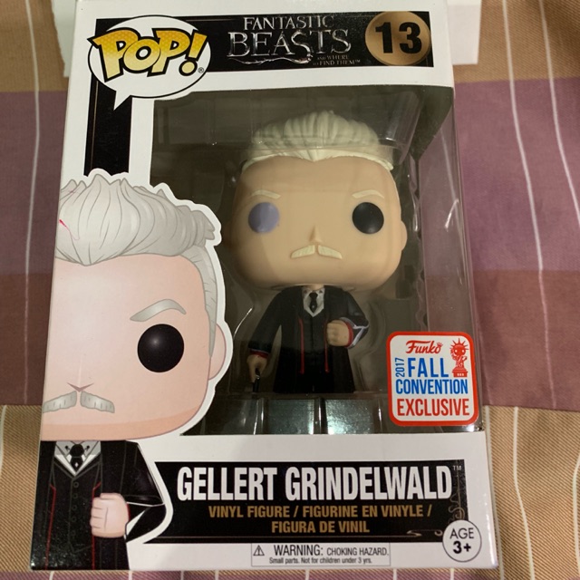 Funko Pop! Nycc Fantastic Beasts Gellert Grindelwald, Limited Edition Fall Convention Exclusive main image 0