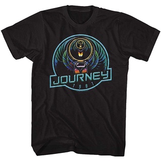 เสื้อยืดผ้าฝ้ายพิมพ์ลาย Yuanl5 {พร้อมส่ง เสื้อยืดผ้าฝ้าย 100% พิมพ์ลายโลโก้ Journey Rock Band Music Group Scarab Beetle