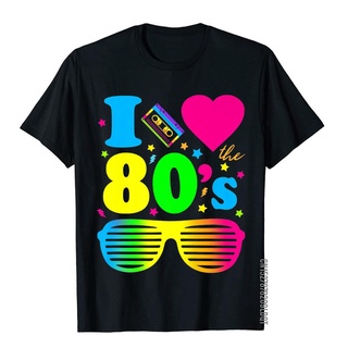 เสื้อยืดผ้าฝ้ายพิมพ์ลาย เสื้อยืด ผ้าฝ้าย พิมพ์ลาย Love The 80S สไตล์จีน สําหรับผู้ชาย