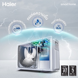 ภาพขนาดย่อของภาพหน้าปกสินค้าแอร์ Haier ระบบ Inverter รุ่น HSU-VTBA , VTRA ราคารวมติดตั้ง (เฉพาะพื้นที่จ.นครราชสีมา) จากร้าน kiezkie บน Shopee ภาพที่ 2