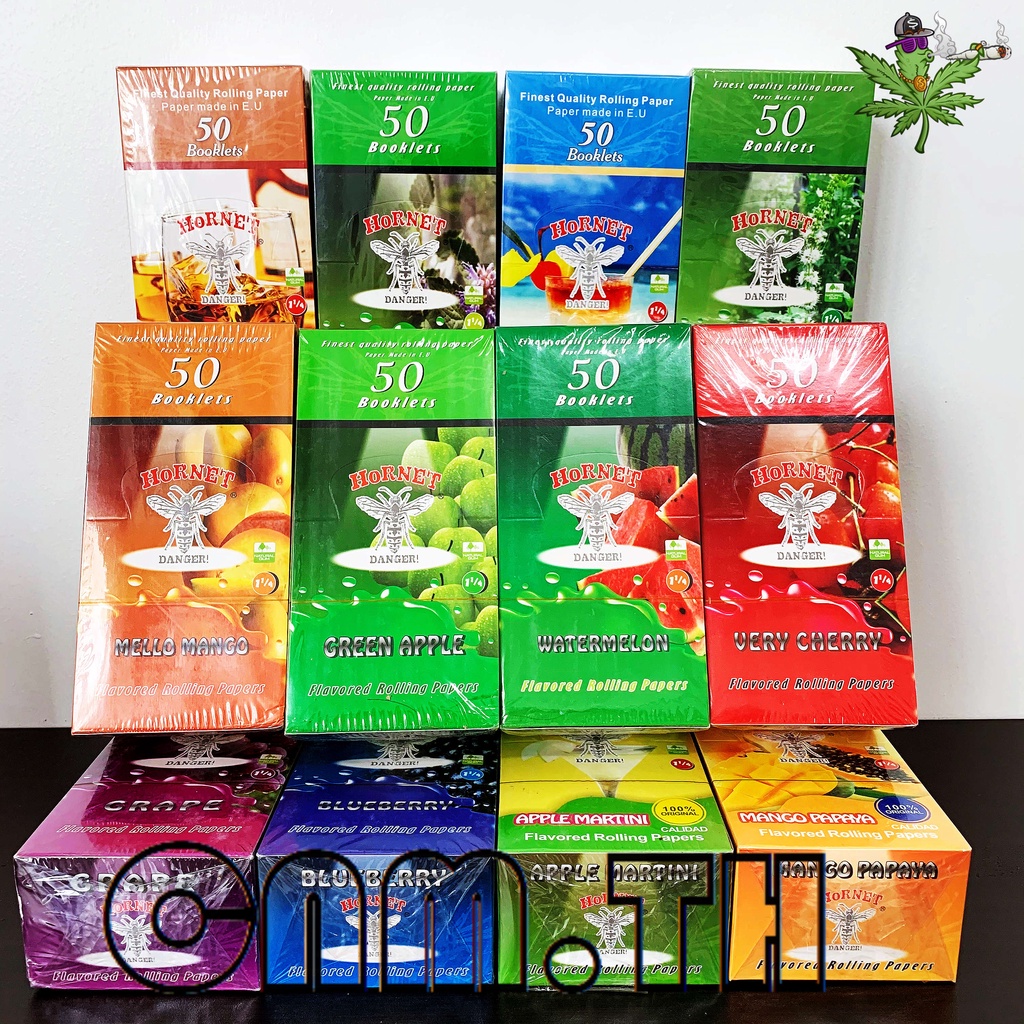 กระดาษมวน-35รุ่น-โรล-ผลไม้-โคล่า-กลิ่นผลไม้-และ-ช็อคโกแลต-78mm