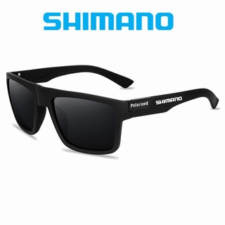 สินค้า Shimano แว่นตากันแดด เลนส์โพลาไรซ์ ป้องกันรังสียูวี 400 สไตล์คลาสสิก สําหรับผู้ชาย เหมาะกับการขับขี่ ขี่จักรยาน ตั้งแคมป์ เดินป่า ตกปลา