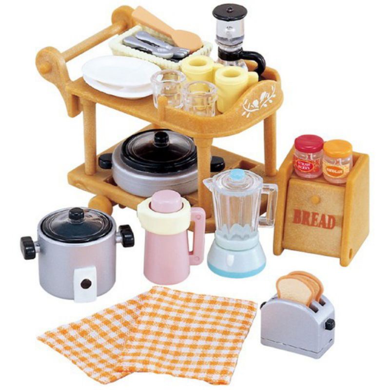 sylvanian-families-kitchen-cookware-set-ซิลวาเนียน-แฟมิลี่-ชุดเครื่องครัว