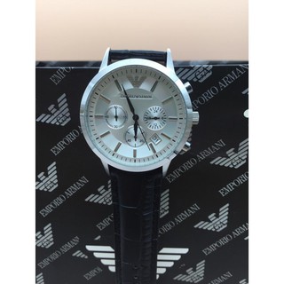 Armani ARMANI ชายและหญิงของนาฬิกาควอตซ์นาฬิกาเข็มขัดนาฬิกาหน้าปัดขนาดใหญ่กีฬานาฬิกา AR2432 / 2433/2447 / AR5919