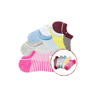 โปรโมชั่น : Systano ถุงเท้าแฟชั่น ถุงเท้าข้อสั้น ลายทาง สไตล์ญี่ปุ่น No.S061