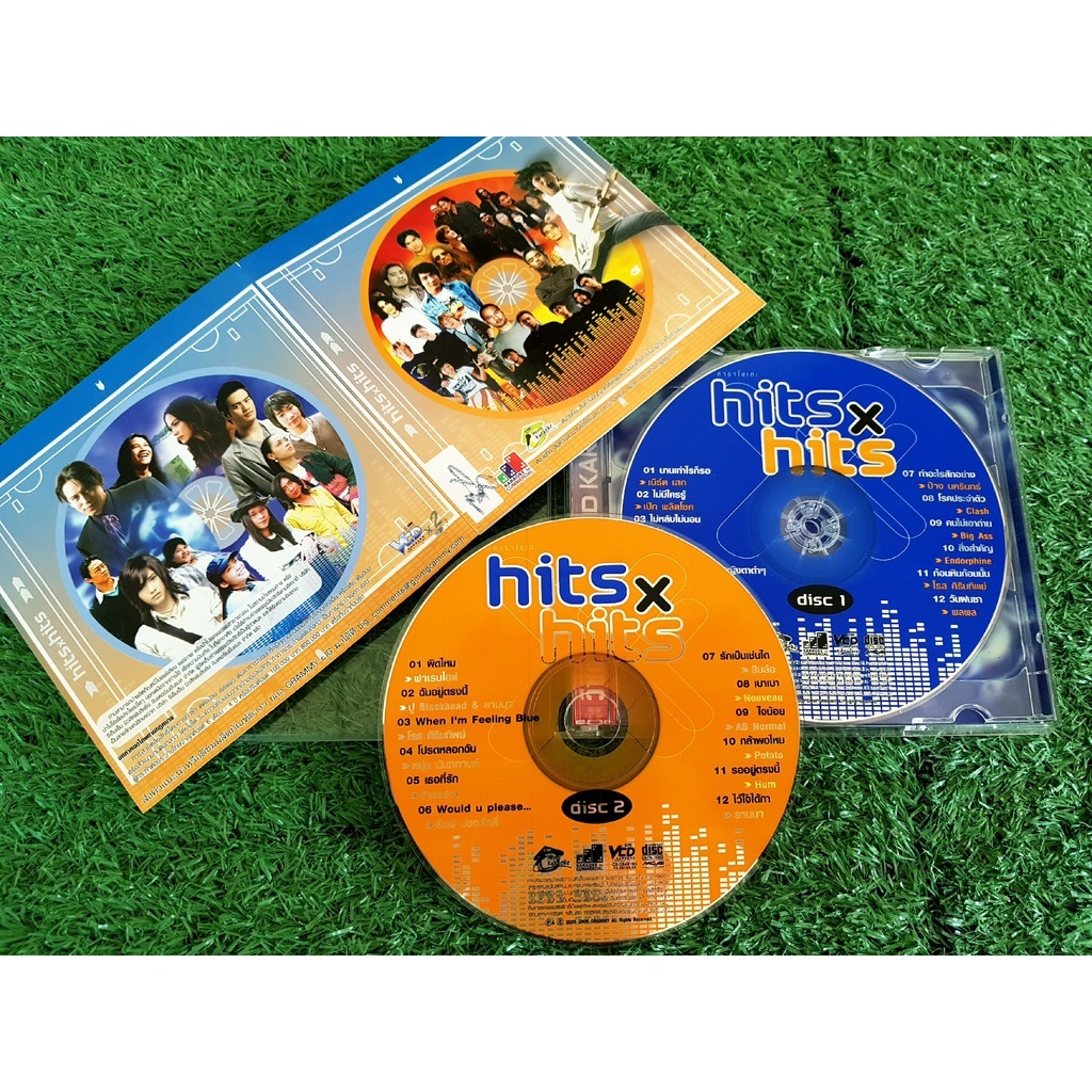 VCD แผ่นเพลง Hits X Hits เสก โลโซ, เบิร์ด ธงไชย , เป๊ก ผลิตโชค , มาช่า ...