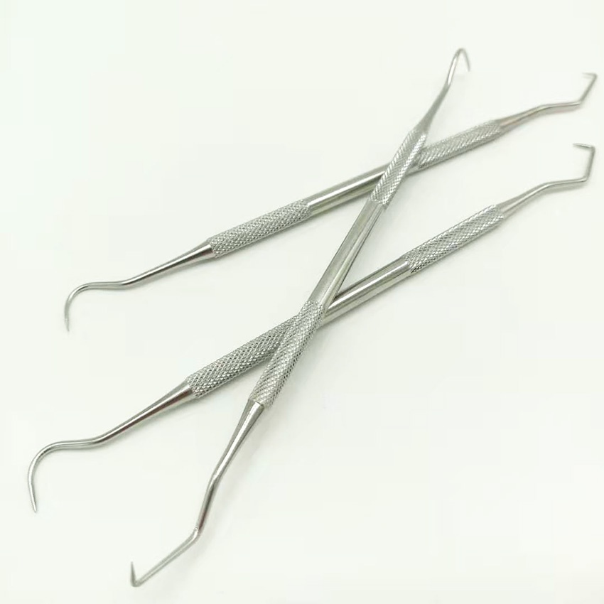 dental-care-tool-probe-dental-material-stainless-steel-double-curved-probe