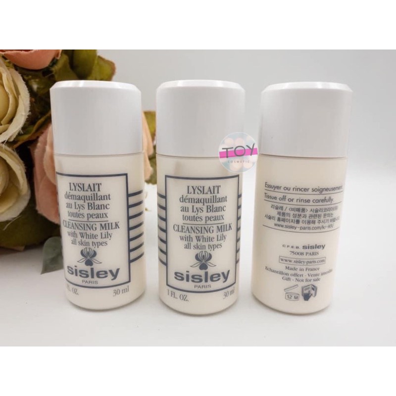 Démaquillant Au Lys Blanc Sisley - Lyslait - 60 Ml - Neuf Sous Emballage