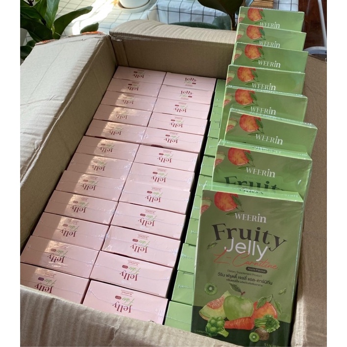 แท้-พร้อมส่ง-เจลลี่ไฟเบอร์-เจลลี่คุมหิวweerin-fruity-jelly-เจลลี่คุมหิว-เจลลี่ไฟเบอร์-ดีท็อกซ์-1แถม1-ส่งฟรี