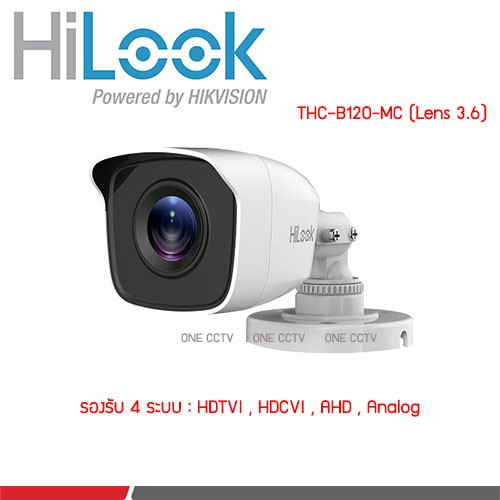 ภาพหน้าปกสินค้าHilook THC-B120-MC Lens 3.6 mm.