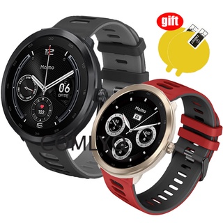 Maimo watch สายนาฬิกาข้อมือสมาร์ทวอทช์ R GPS ซิลิโคนนิ่ม ฟิล์มกันรอยหน้าจอ สําหรับผู้หญิง และผู้ชาย