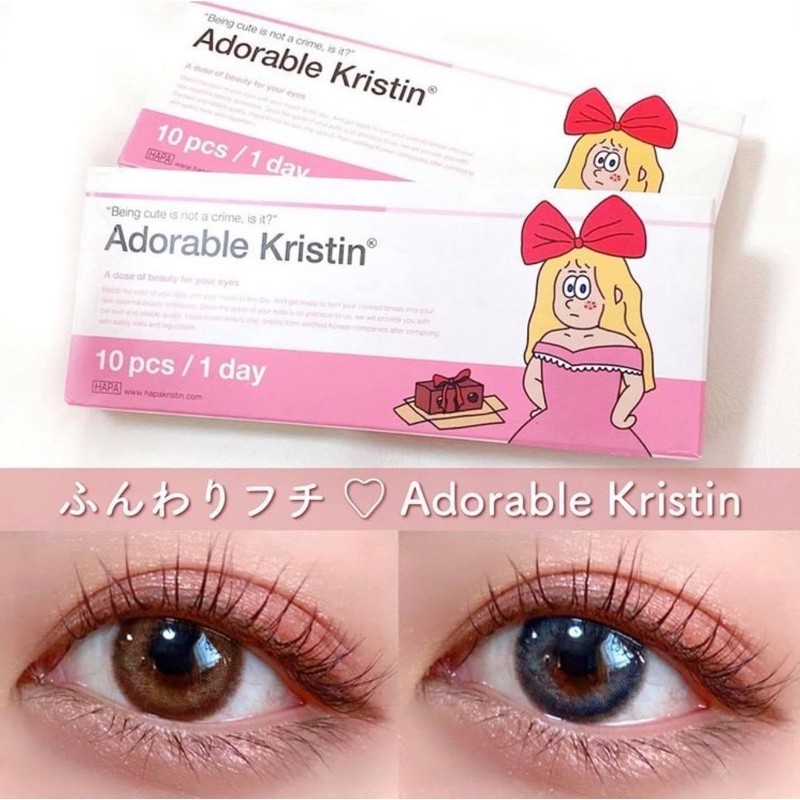 รายวัน) Hapakristin - Adorable เลนส์รายวันจากเกาหลี | Shopee Thailand