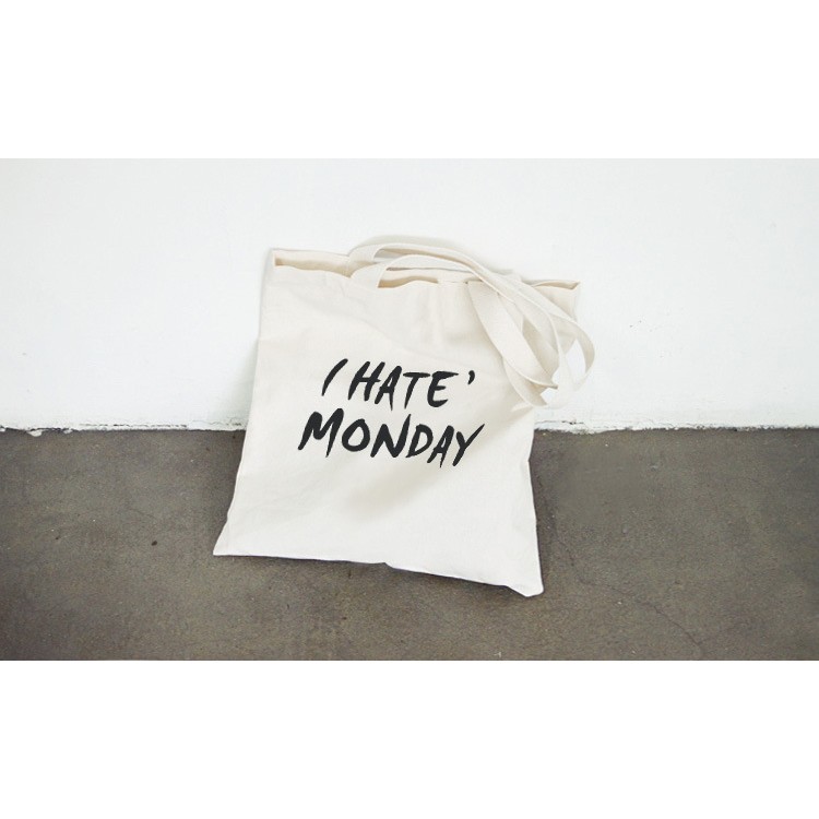 กระเป๋าผ้า-i-hate-monday