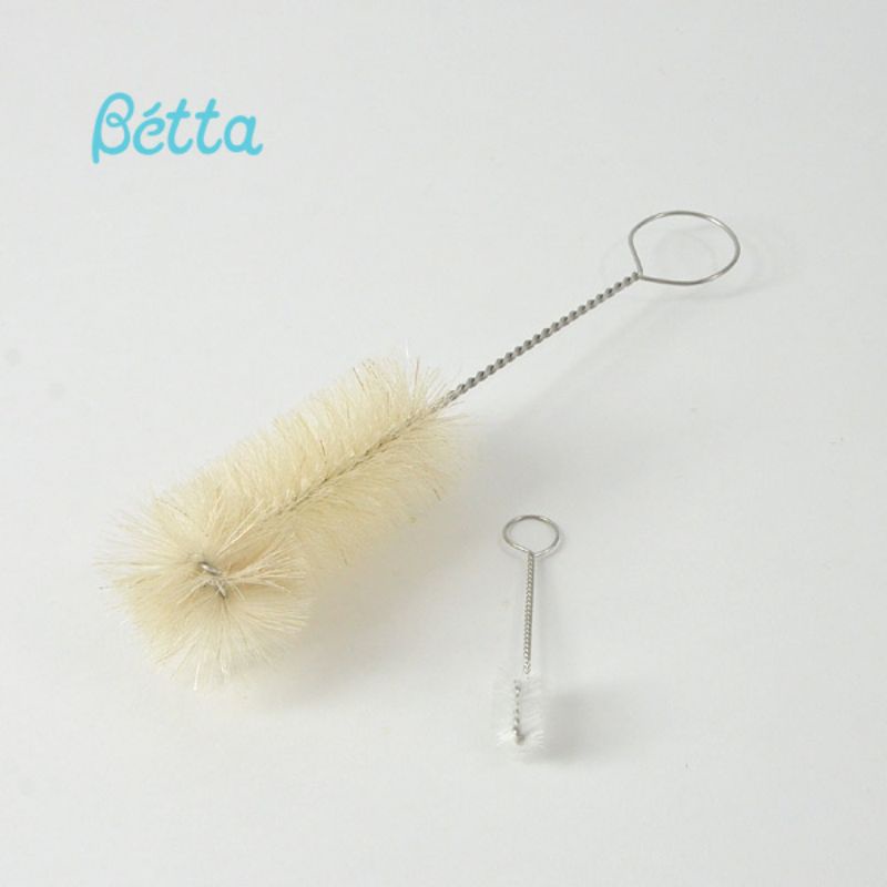 betta-แปรงล้างขวดนมผลิตจากขนม้า100-ของแท้-made-in-japan