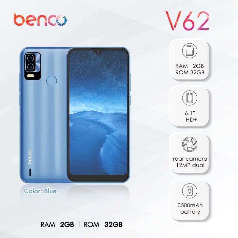 benco-v62-ram2gb-rom32gb-ประกันศูนย์ไทย1ปี