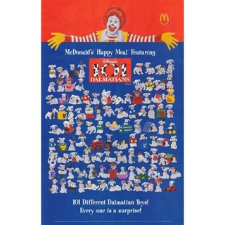 101 Dalmatians  Happy Meal McDonald’s ปี 1999 ครบชุดมือ 1 คะ