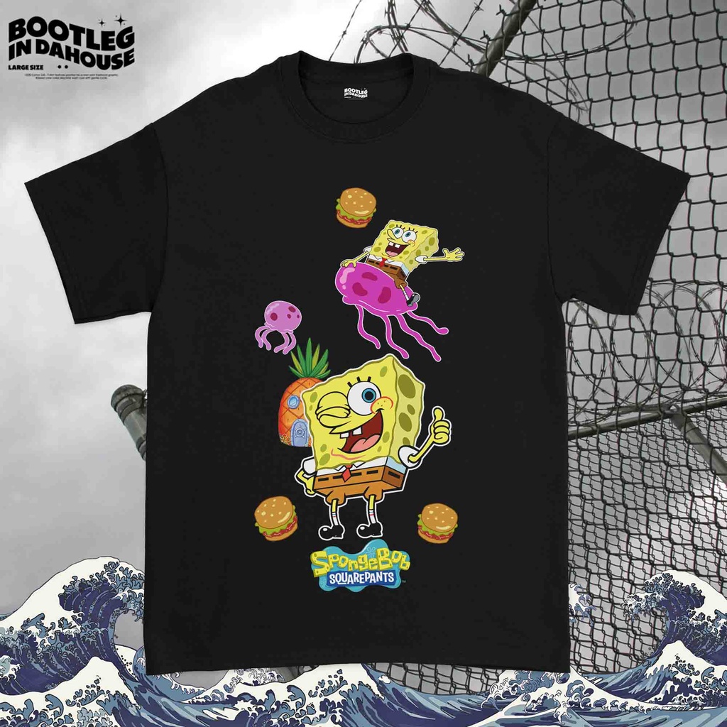 เสื้อยืด-พิมพ์ลายการ์ตูน-spongebob-squarepants-spongebob-squarepants-vintages-5xl