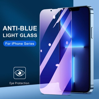 Anti Radiation Full Screen Protector For iPhone 14 6 6S 7 8 Plus X XS Max XR 11 12 13 Pro Max Anti Blue Tempered Glass