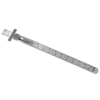 ไม้บรรทัดชนิดสไลด์ 150 มม. ( Slide Clip Ruler 150mm )