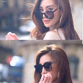 ☋♧แว่นหน้าเรียว แว่นกันแดด แว่นตากันแดด แว่นดารา Sunglasses แบรนด์ฮิต