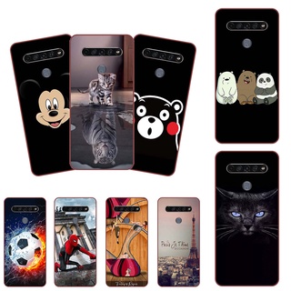 เคสโทรศัพท์มือถือซิลิโคนลายการ์ตูนสําหรับ LG K51 Q51 K61 Q61 K71