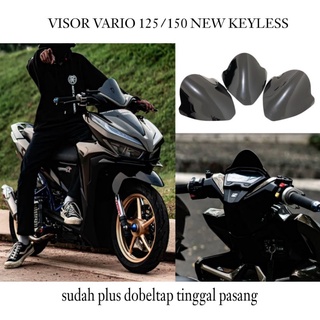 ใหม่ ที่บังแดดรถยนต์ ไร้กุญแจ สําหรับ Vario 150 125 2018 Visor Vario 125 150