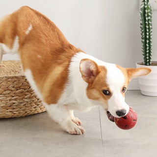 ภาพหน้าปกสินค้าของเล่นลูกบอลยาง ฝึกการรั่วไหลของอาหาร สําหรับสัตว์เลี้ยง สุนัข ที่เกี่ยวข้อง