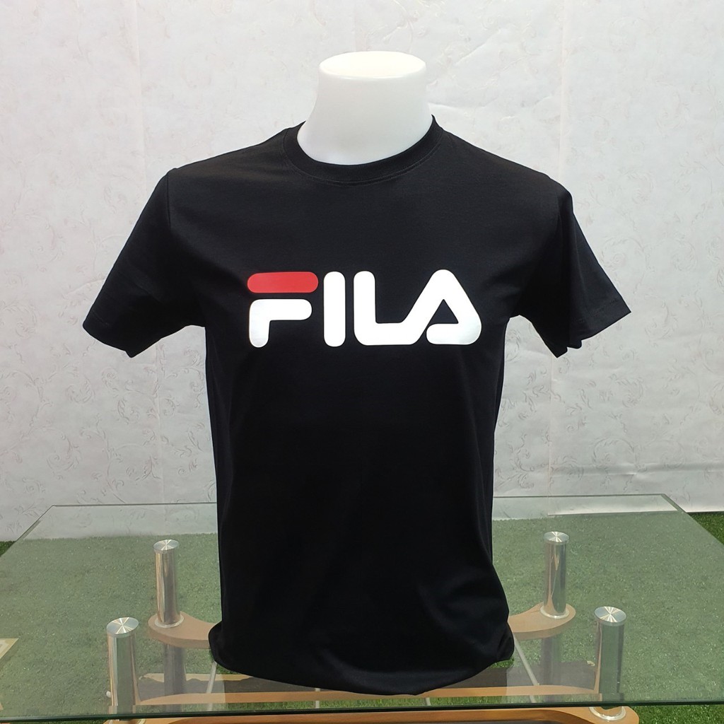 งานดี-ถูกที่สุด-เสื้อ-fila-ราคาเริ่ม-150-บาท-ผ้าดี-cotton100-สกรีนแบบเฟล็ก-pu