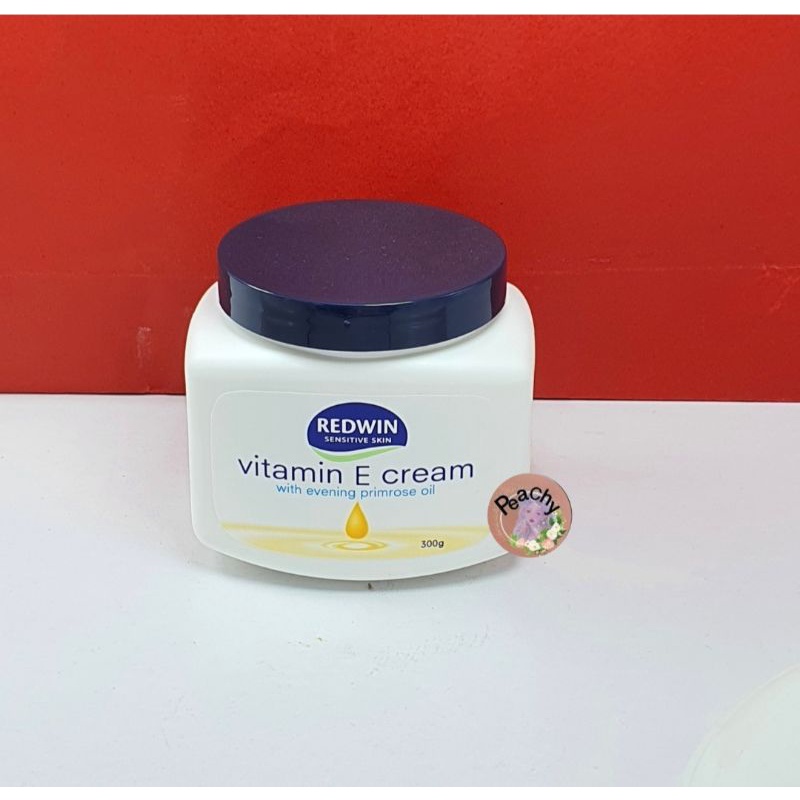 Redwin Sensitive Skin Vitamin E Cream with Evening Primrose Oil 300g