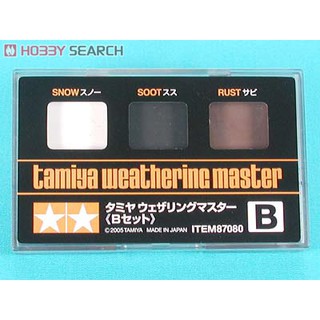 (พร้อมส่ง) สีฝุ่น Weathering Master Set B tamiya TA 87080 ทามิย่า สีทำคราบสกปรก