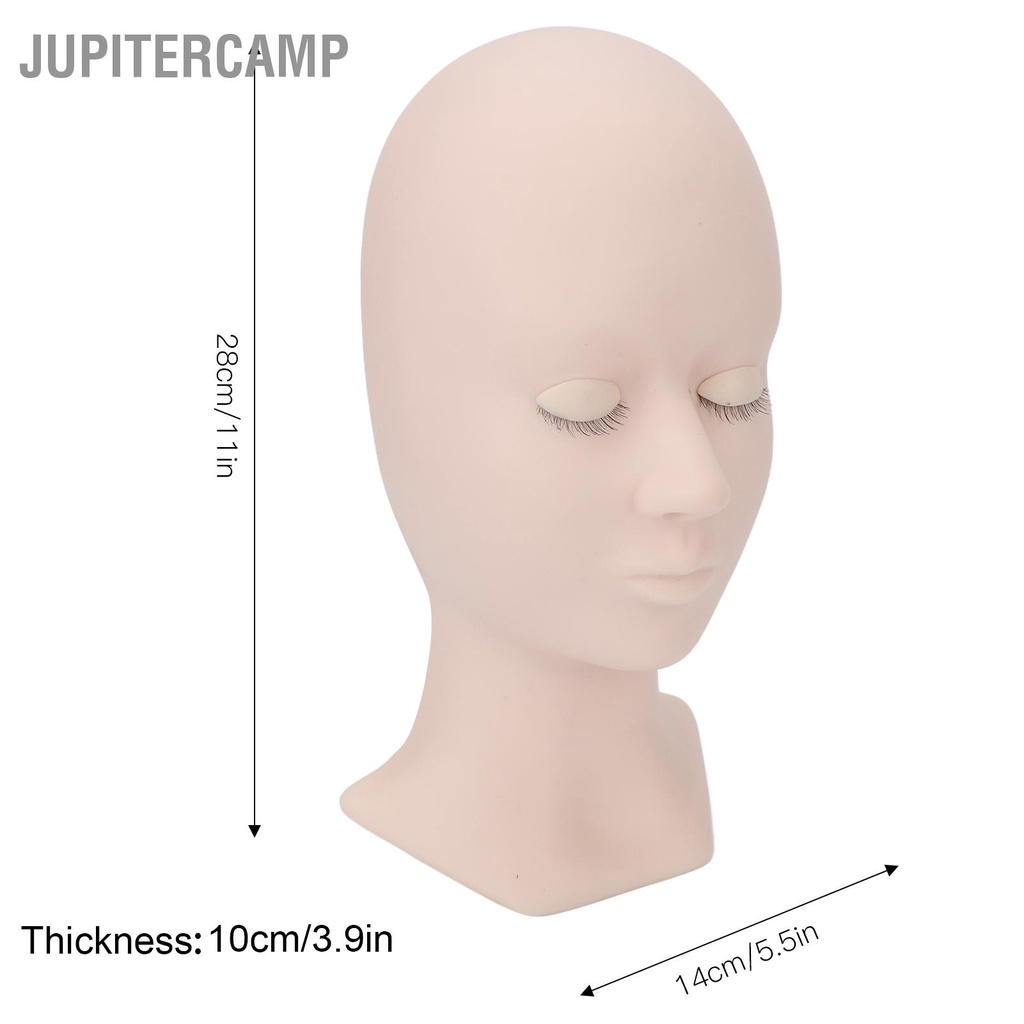 jupitercamp-หุ่นหัวซิลิโคน-แบบเปลี่ยน-สําหรับนวดขนตา