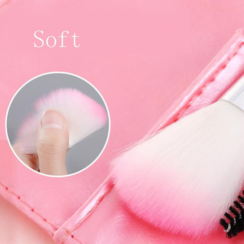make-up-brush-เซ็ตแปรงแต่งหน้า-7-ชิ้นพร้อมกระเป๋า-สีชมพู