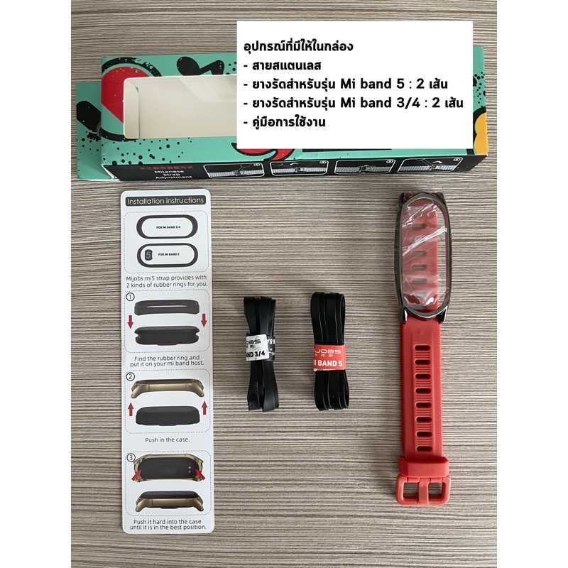 ภาพหน้าปกสินค้าสาย Mi band 3/4/5/6 - Mi band 6 / Mi band 5 / Mi band 4 / Mi band 3 จากร้าน iam.gadget บน Shopee