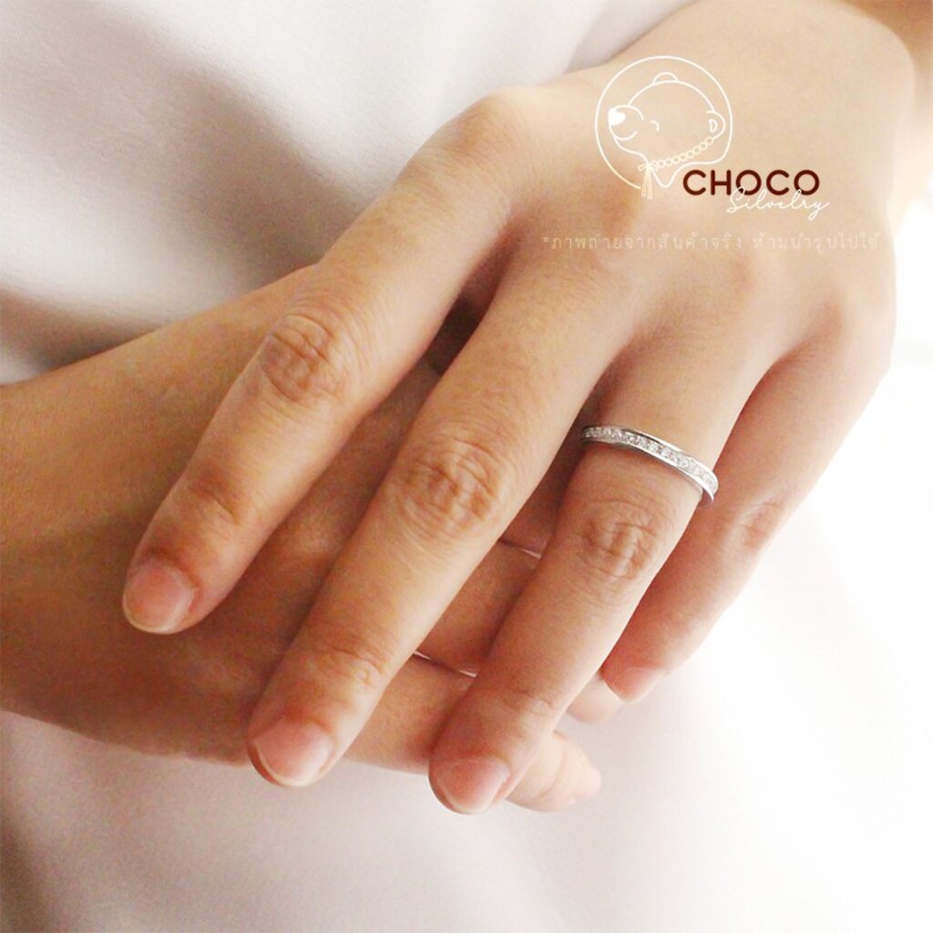 new-silver925-แหวนเงินแท้-เพชรcz-แหวนเพชร-sterling-silver-ring