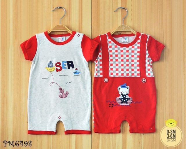 บอดี้สูท-มี-size-0-3m-3-6m-6-9m-ทั้งหมด-2-ชุด