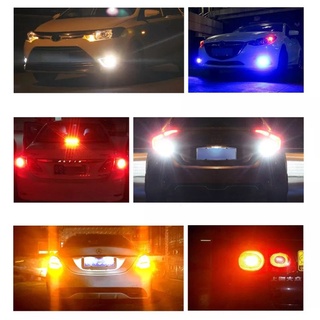 LED LIGHTINGS FOR YOUR CAR ไฟเลี้ยว ไฟถอย ไฟเบรค มีทั้งแบบเขี้ยวและแบบเสียบ แพค 1 คู่