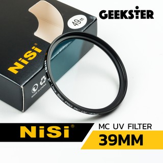 ภาพขนาดย่อของสินค้าNiSi MC UV FILTER ฟิลเตอร์ 39mm / 39มม / 39 mm มม / มัลติโค้ด