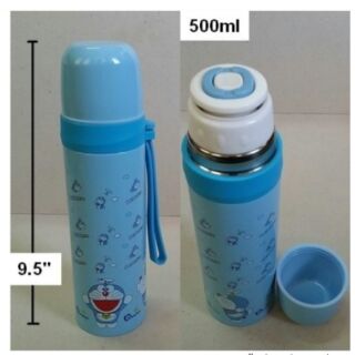 กระติกเก็บร้อน เย็น ลาย โดราเอม่อน Doraemon สูง 9.5 นิ้ว ความจุ 500ml