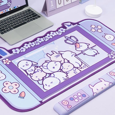 แผ่นรองเมาส์-กันลื่น-ขนาดใหญ่-หญ่พิเศษ-แผ่นรองเมาส์-mouse-pad