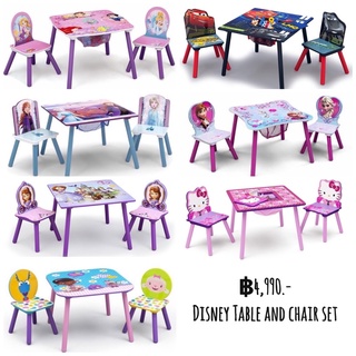 disney Table & Chair Set with Storage