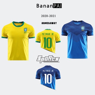 ขายดี# เสื้อกีฬาแขนสั้น ลายทีมชาติฟุตบอลชั้นนํา Neymar World Cup พลัสไซซ์ คุณภาพสูง เหมาะกับของขวัญ สไตล์อเมริกา สําหรับผู้ชาย และผู้หญิง