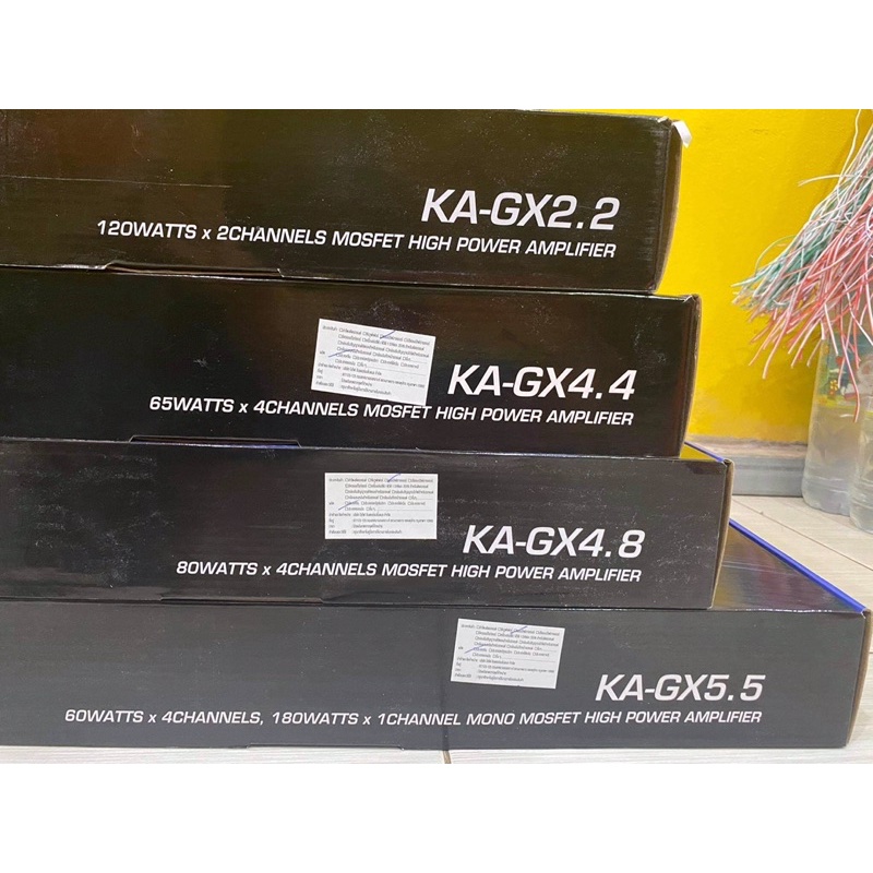 3000บาท-ka-gx4-8-4ch-class-ab-ขับกลางแหลม-เสียงดีเสียงเพราะ