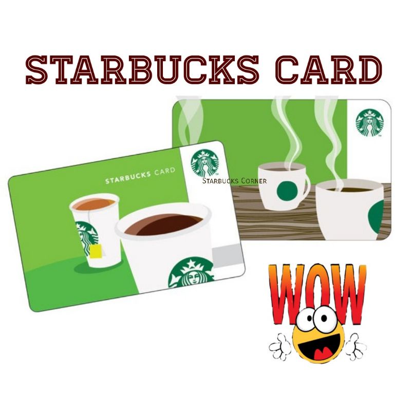 ภาพหน้าปกสินค้าบัตร Starbucks (บัตรของขวัญ / บัตรใช้แทนเงินสด) จากร้าน johnnystb บน Shopee