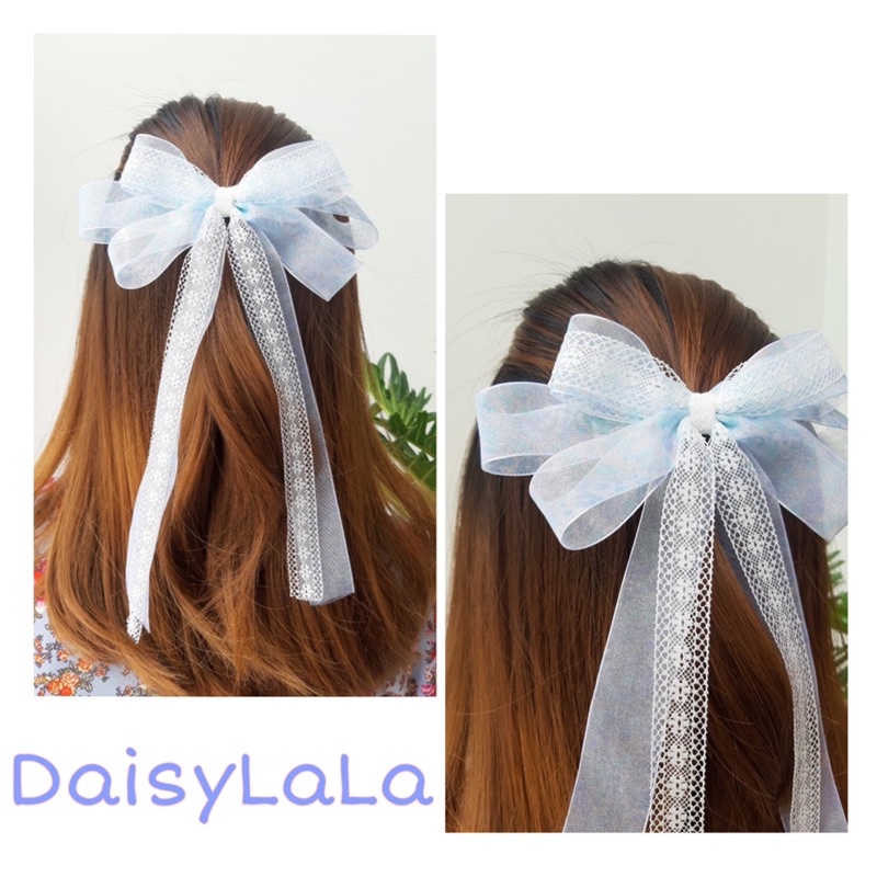 โบว์ติดผม-โบว์น่ารักๆ-ฟรุ้งฟริ้งสุดๆ-งานhandmade-พร้อมส่ง